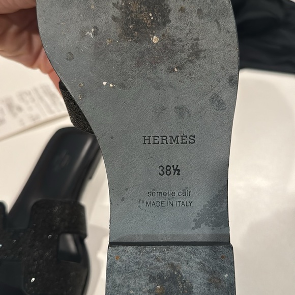 Hermes OASIS GLITTER SANDAL - Picture 3 of 8